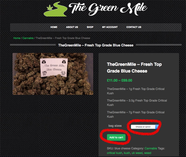 Cannabis Dark Web